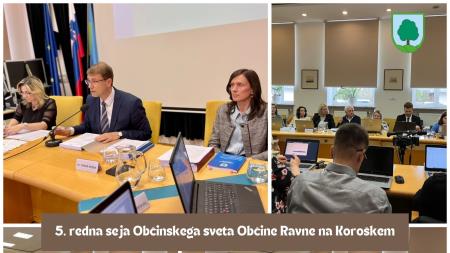 5. redna seja Občinskega sveta Občine Ravne na Koroškem dne 19. 4. 2023